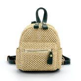 Korb-Rucksack mit Sommer-Lederriemen